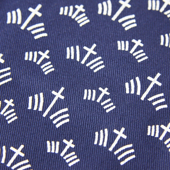 Close-up of the shobu pattern.
