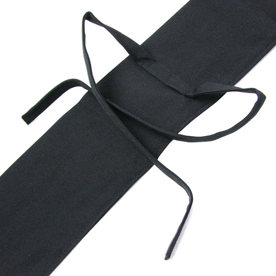 View of the middle himo for controlling the bags shape.