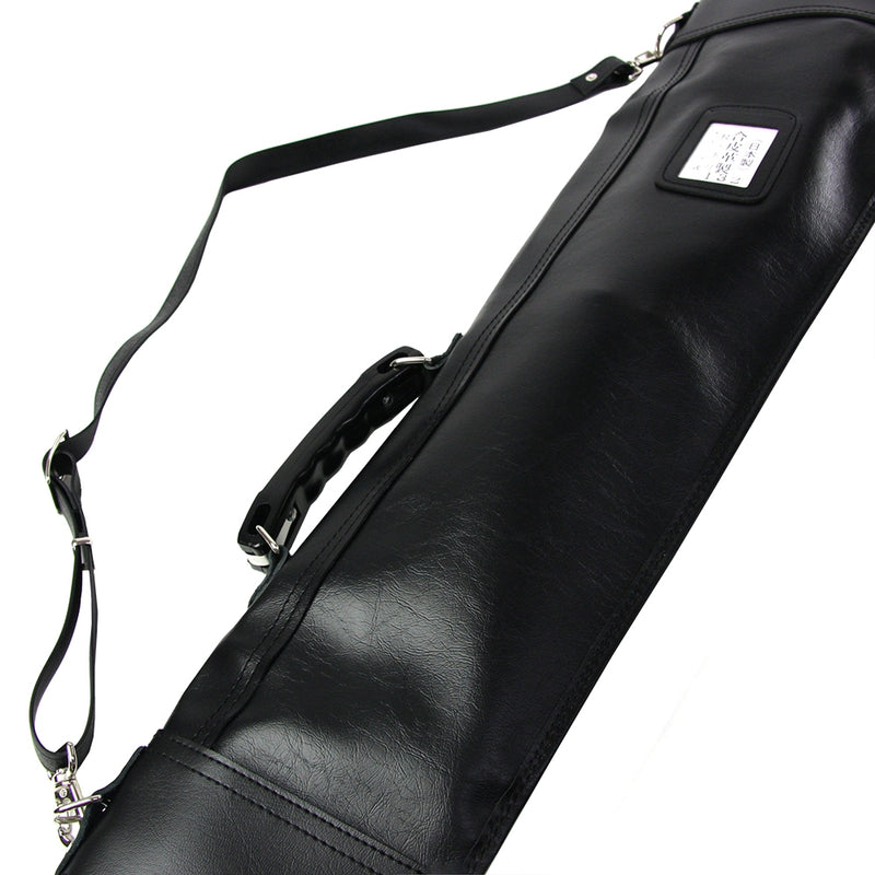 View of the handle and strap.