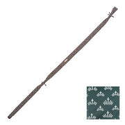 Full view fot he naginata bag and a close-up of the shobu pattern.