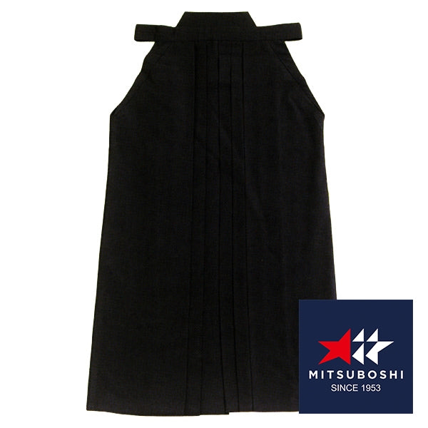 Black hakama, full-length front view.
