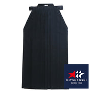 Mitsuboshi Memory Pleats Deluxe Tetron Aikido Hakama front view
