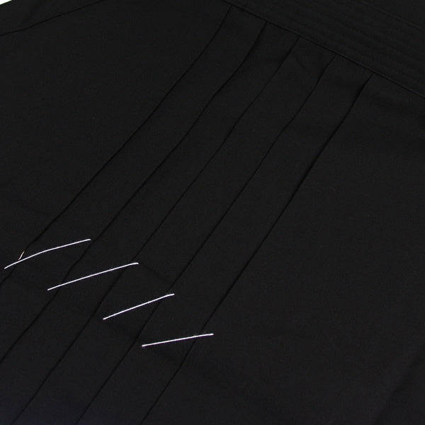 Mitsuboshi Memory Pleats Deluxe Tetron Aikido Hakama detail