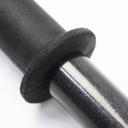 Close view of the tsuba area.