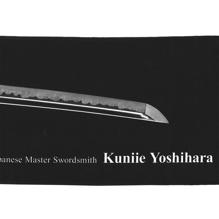 Nihonto Microfibre Repair Mat - Yoshihara Kuniie, Tantou Ikkan top view