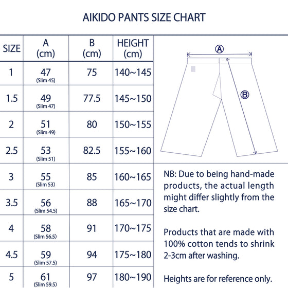 Take - Premium Aikido Pants