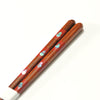 Wakasa Lacquer Chopsticks  - Tenmaru Mubyo Red - 23cm