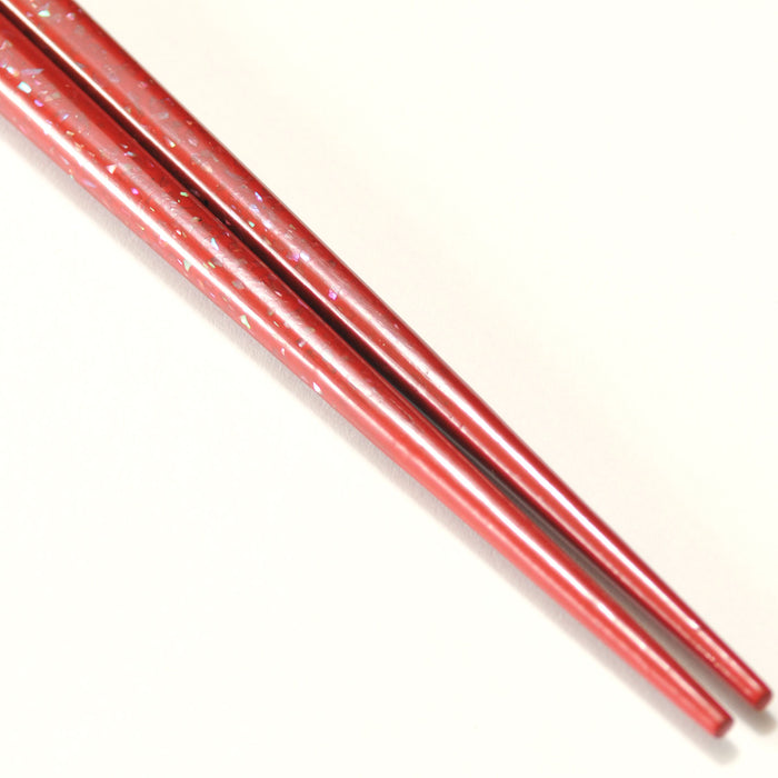 Kiso Lacquer Chopsticks  - Akagai - 21cm