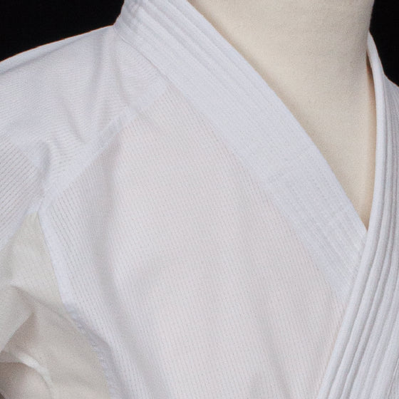 DotAir Karate uniform fabric close-up