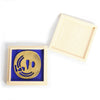Sterling Silver Gold Plated Tombo Tsuba