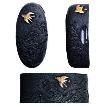 Satsuma Namichidori Fuchi & Kashira