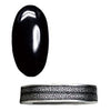Buffalo horn kashira and silver-plated brass fuchi.