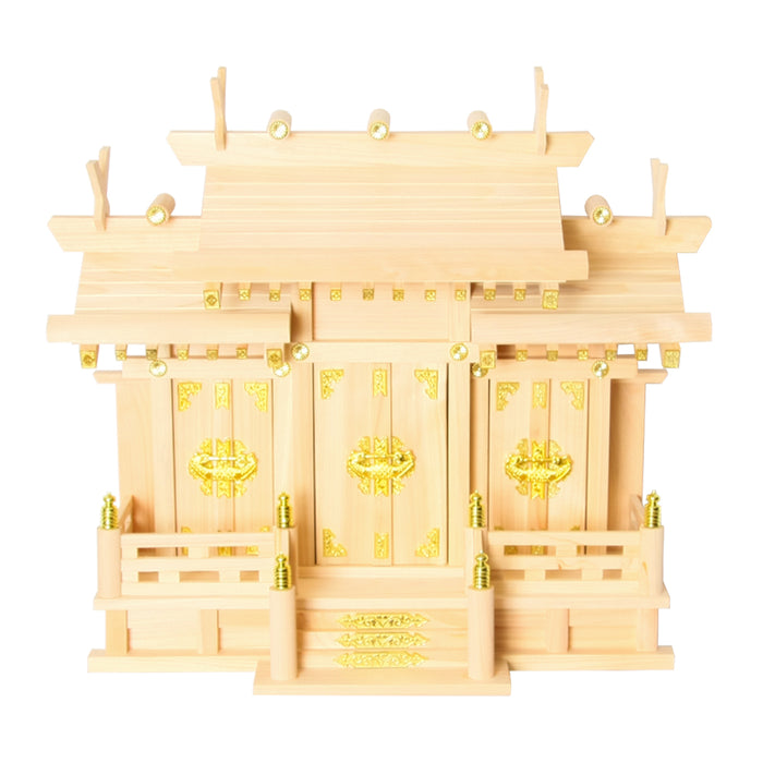 Three shrine Miyagata Kamidana - Small — Tozando International