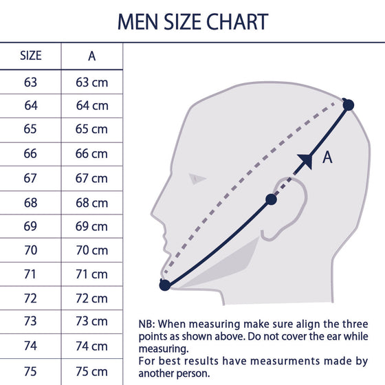 Hi-un 3mm Machine Stitched Men