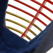 Inside close-up of the anti-bacterial mouth grill on the mengane.