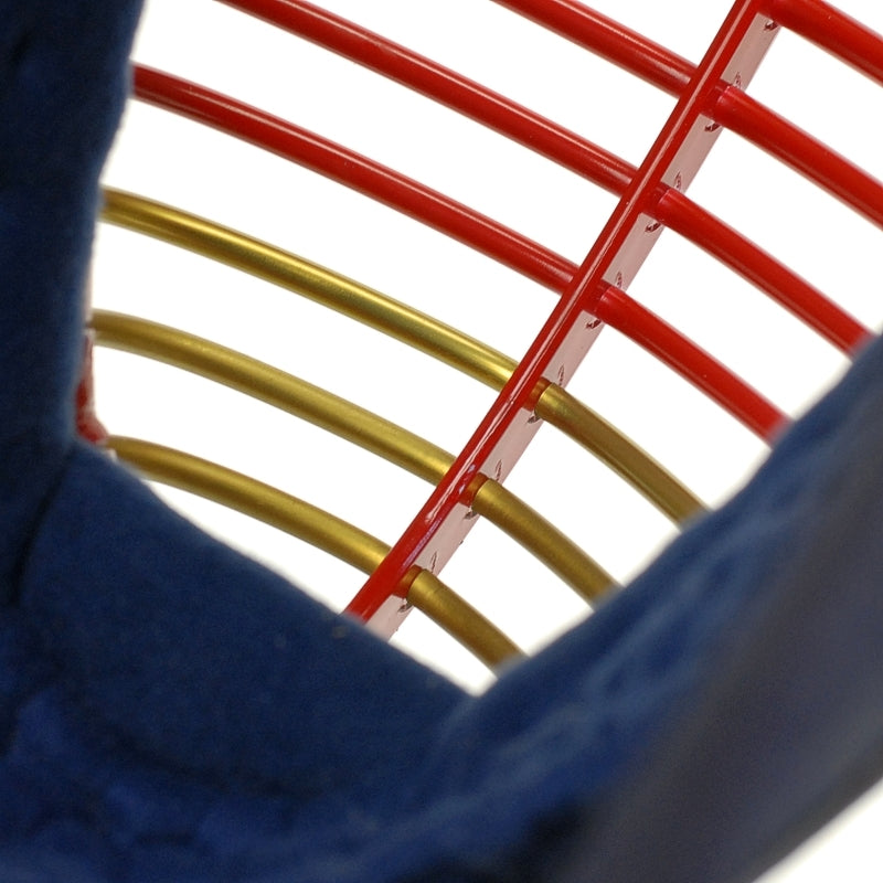 Inside close-up of the anti-bacterial mouth grill on the mengane.
