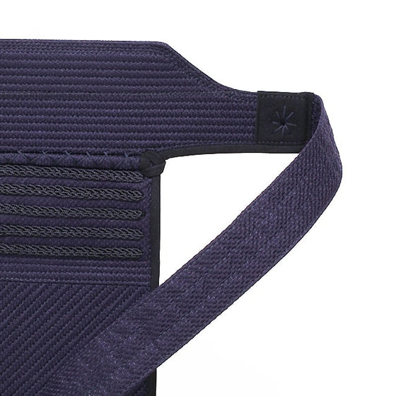 Close-up of the tetknit obi for the tare.