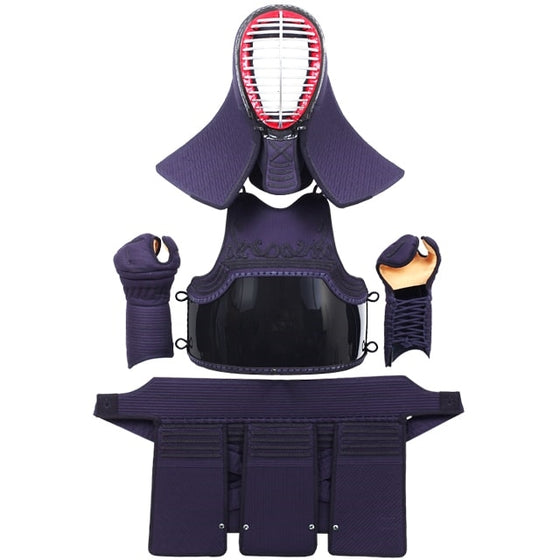 The kote alongside the full bogu set.