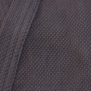 Close-up of the double-latered dogi's sashiko weave.