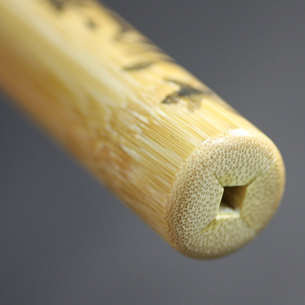 Close-up of the tsuka-gashira.