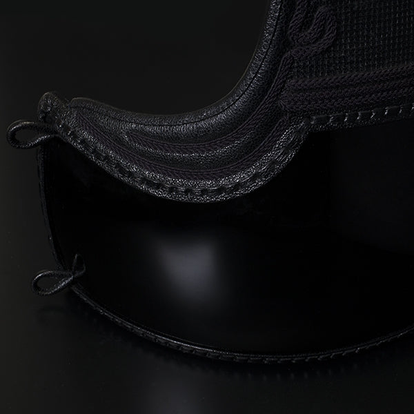 View of the hand-lacquered bamboo dodai.