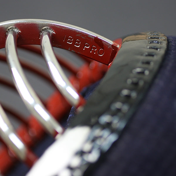 Alternative close-up of the titanium mengane.