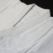 The dogi jacket with its distinctive pattern.