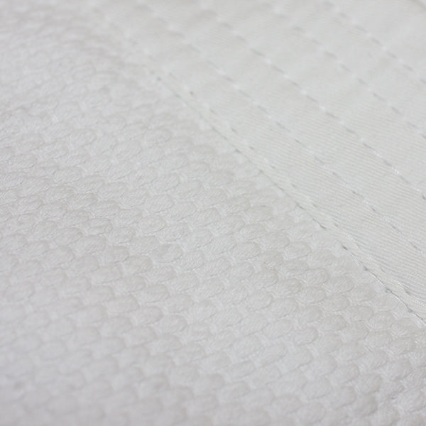 Close-up of the sashiko cotton.