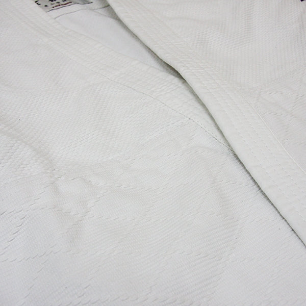 The hishi-zashi fabric.