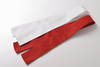 The kendo tasuki worn by senshu in shiai.