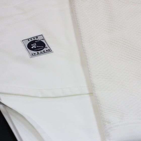 The pants fabric and jacket fabric side by side.