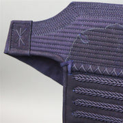 Close-up view of the hara obi.