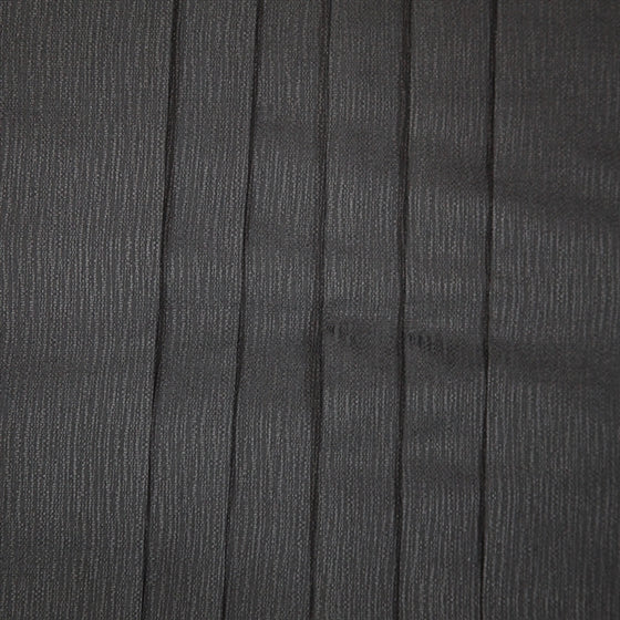 Close-up of the pleats on the hakama.