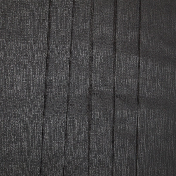 Close-up of the pleats on the hakama.