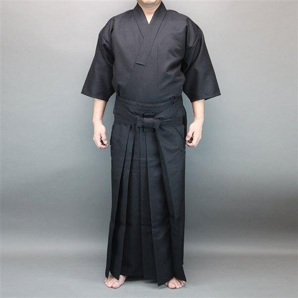 The uniform seen worn from straight ahead.