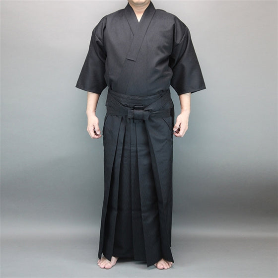 The uniform seen worn from straight ahead.