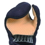 Under view of the kote showing the micropunch tenouchi.