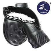 Full view of the kata shoulder protector.