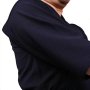 Side view of the vixia dogi sleeve when worn.