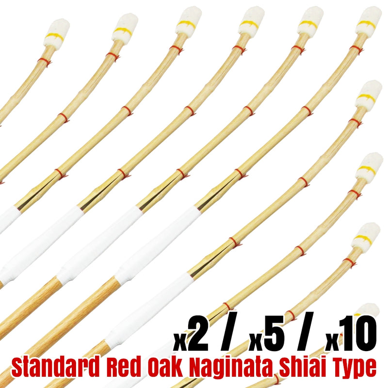 Red oak shiai naginata.