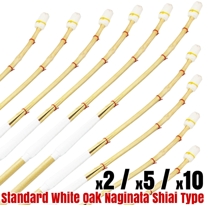 White oak shiai naginata.