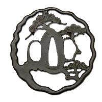 Matsu Tsuba
