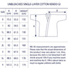 Unbleached Single-layer Cotton Kendo Gi