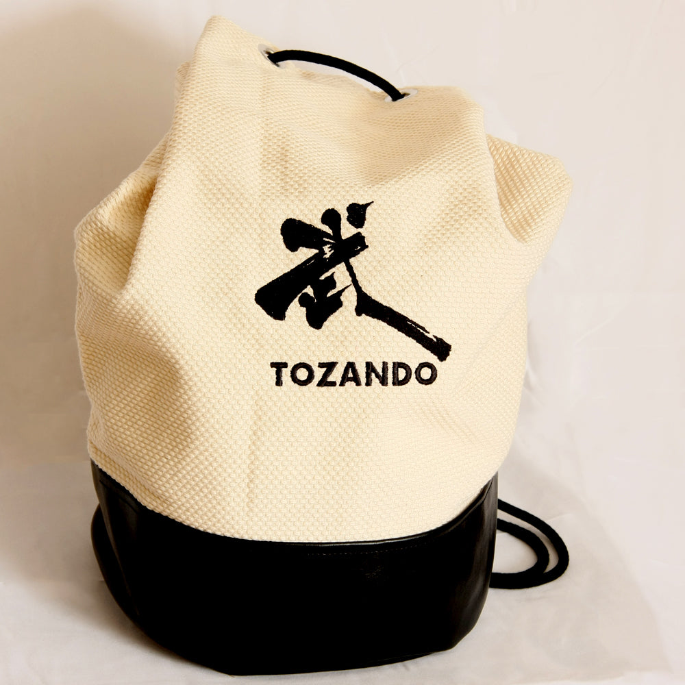 【一点物】刺し子バック　Sashiko bag　大きい　黄 水玉　ポケット　京都 Tozando Sashiko Bag — Tozando International